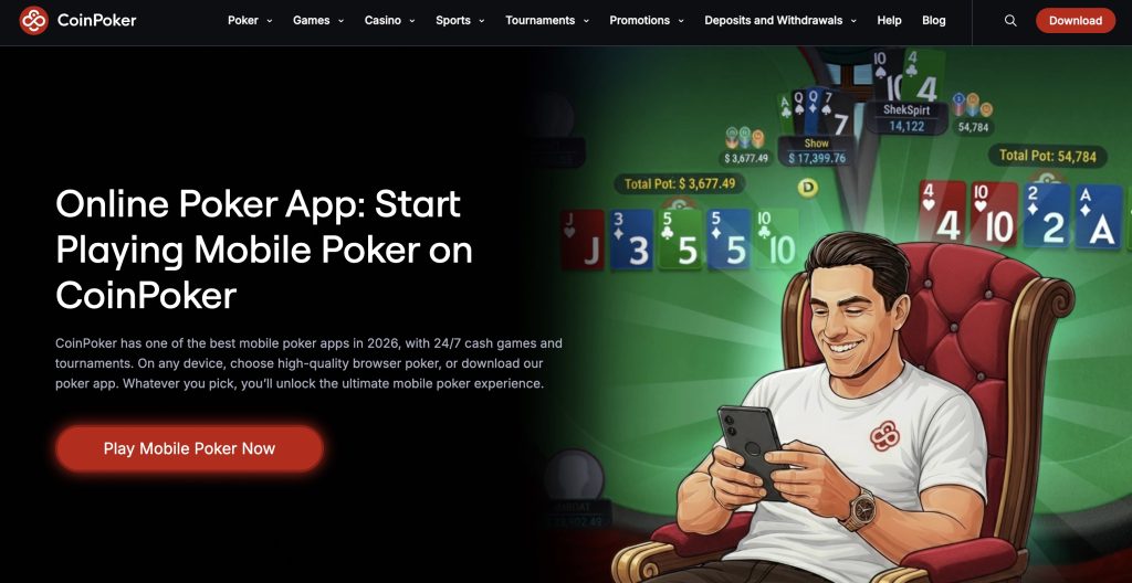CoinPoker Poker App